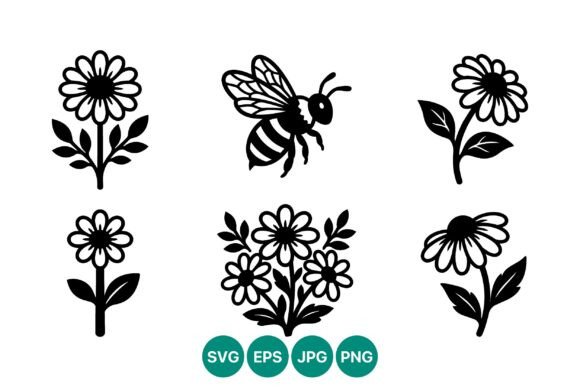 Black and White Graphic Asset for Branding and Marketing